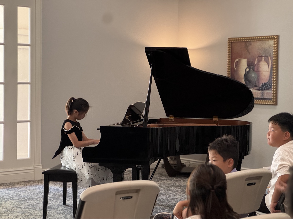 Audience members and performers at a community concert · 社区音乐会现场的观众与演出者